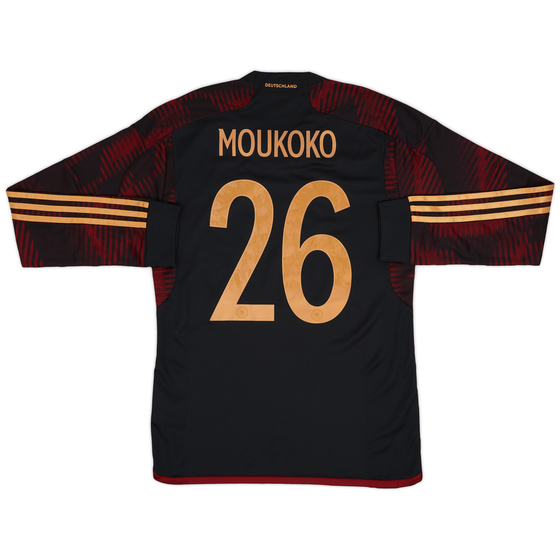 2022-23 Germany Away L/S Shirt Moukoko #26 (S)