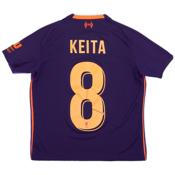 2018-19 Liverpool Away Shirt Keita #8 - 7/10 - (M.Boys)