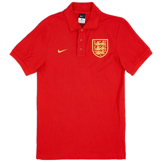 2014-15 England Nike Polo Shirt - 9/10 - (S)