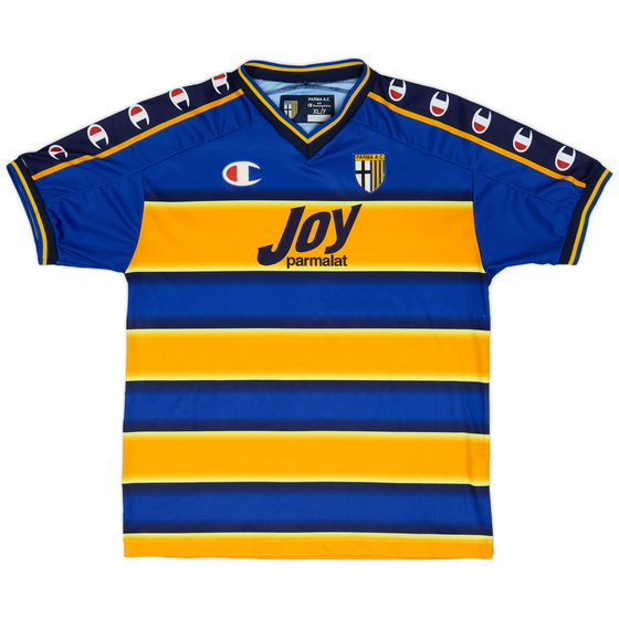 2001-02 Parma Home Shirt - 9/10 - (XL.Boys)