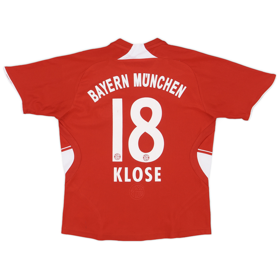 2008-09 Bayern Munich Home Shirt Klose #18 - 8/10 - (4-5 years)