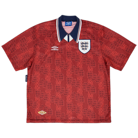 1993-95 England Away Shirt - 9/10 - (XXL)