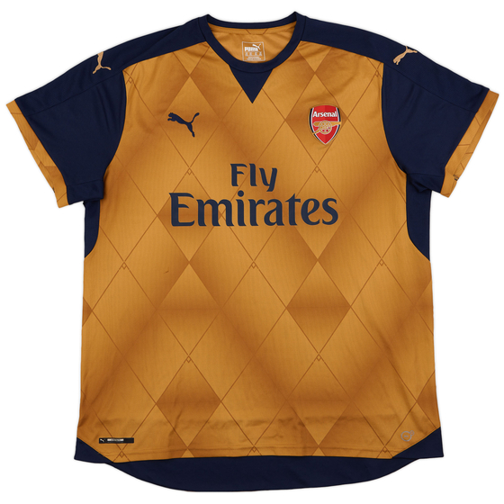 2015-16 Arsenal Away Shirt - 5/10 - (XXL)