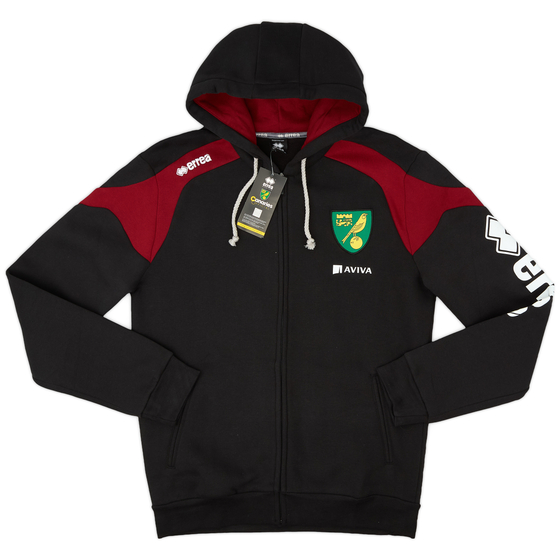 2015-16 Norwich Errea Hooded Jacket