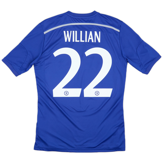 2014-15 Chelsea Home Shirt Willian #22 - 8/10 - (M)