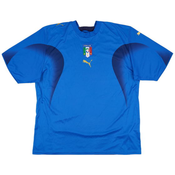 2006 Italy Basic Home Shirt - 8/10 - (XXL)