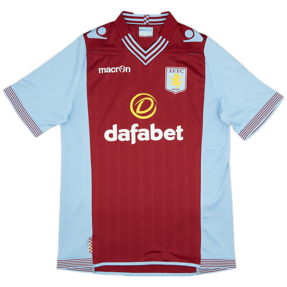 2013-14 Aston Villa Home Shirt - 8/10 - (L)