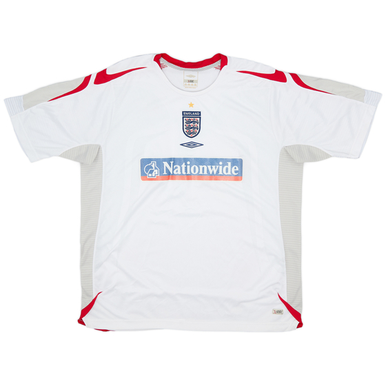 2006-07 England Umbro Training Shirt - 8/10 - (XL)