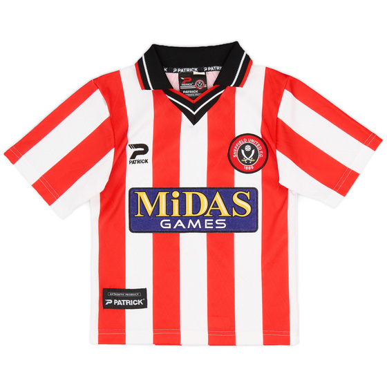 2000-01 Sheffield United Home Shirt - 8/10 - (M.Boys)