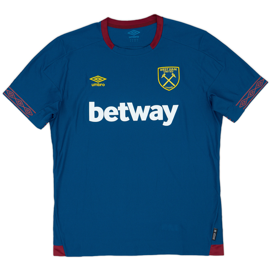 2018-19 West Ham Away Shirt - 9/10 - (XL)