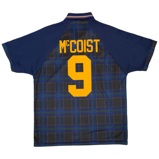 1994-96 Scotland Home Shirt McCoist #9 - 9/10 - (XL)