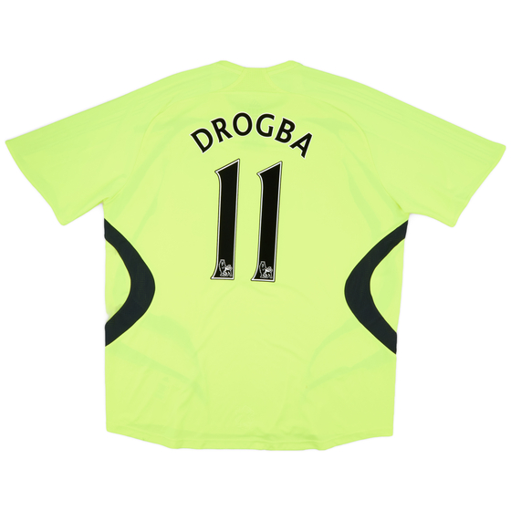 2007-08 Chelsea Away Shirt Drogba #11 - 9/10 - (XL)