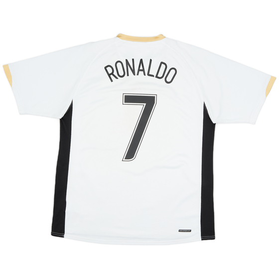 2006-08 Manchester United Away Shirt Ronaldo #7 - 7/10 - (L)