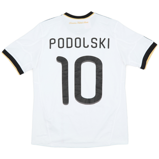2010-11 Germany Home Shirt Podolski #10 - 10/10 - (L.Boys)
