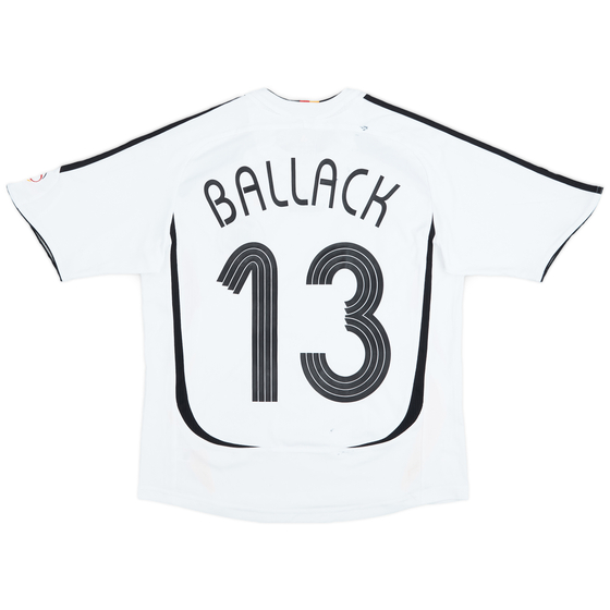 2005-07 Germany Home Shirt Ballack #13 - 6/10 - (L.Boys)