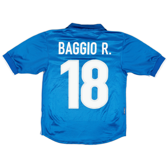 1997-98 Italy Home Shirt Baggio #18 - 9/10 - (XS)