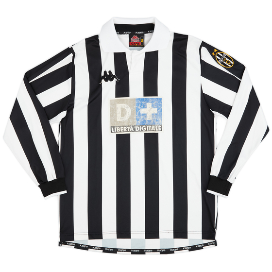 1998-99 Juventus Home L/S Shirt - 5/10 - (M)