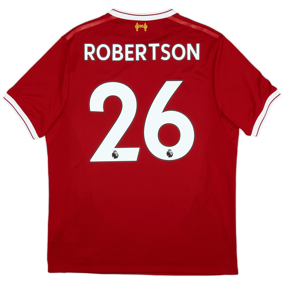 2017-18 Liverpool 125 Years Home Shirt Robertson #26 - 9/10 - (L)