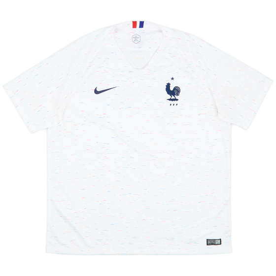 2018 France Away Shirt - 8/10 - (XL)