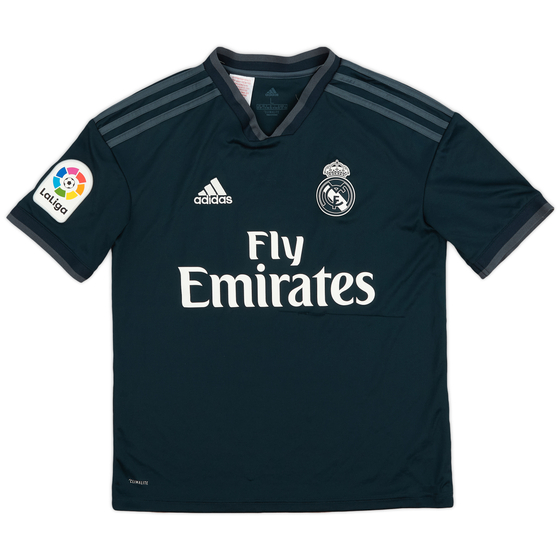 2018-19 Real Madrid Away Shirt - 6/10 - (L.Boys)