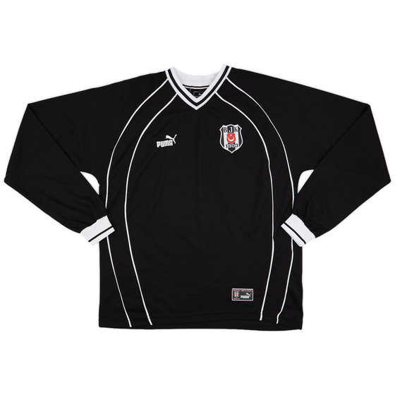 2001-02 Besiktas Puma Training L/S Shirt - 8/10 - (XL)
