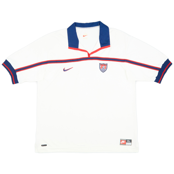 1998-99 USA Home Shirt - 8/10 - (XL)