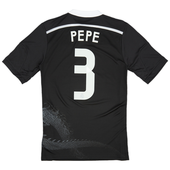 2014-15 Real Madrid Third Shirt Pepe #3 (S)