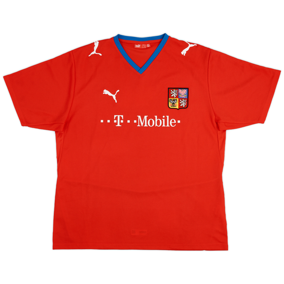 2008-09 Czech Republic Home Shirt - 9/10 - (XL)