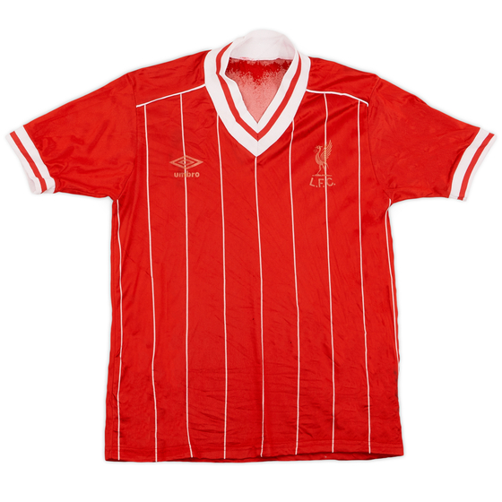 1982-85 Liverpool Home Shirt - 6/10 - (S)