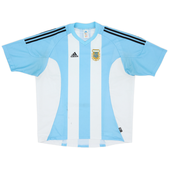2002-04 Argentina Home Shirt - 5/10 - (XXL)
