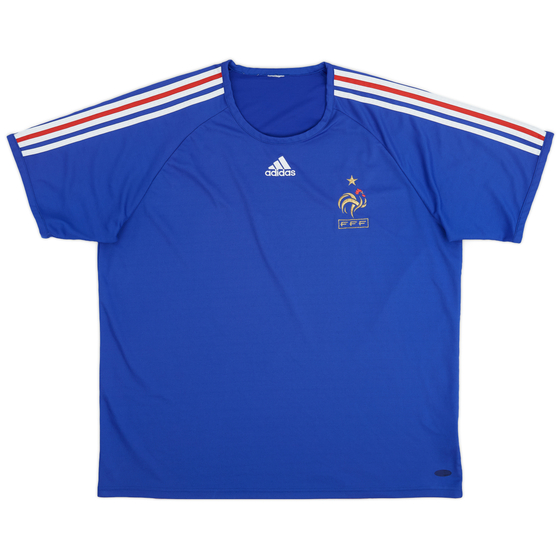 2006-08 France adidas Training Shirt - 8/10 - (XL)
