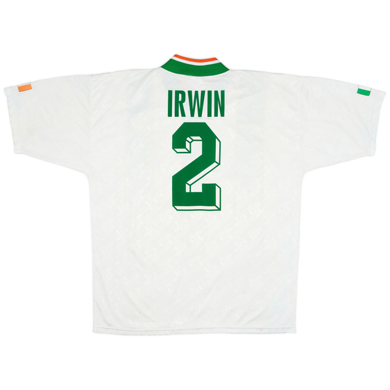 1994 Ireland Away Shirt Irwin #2 - 8/10 - (L/XL)