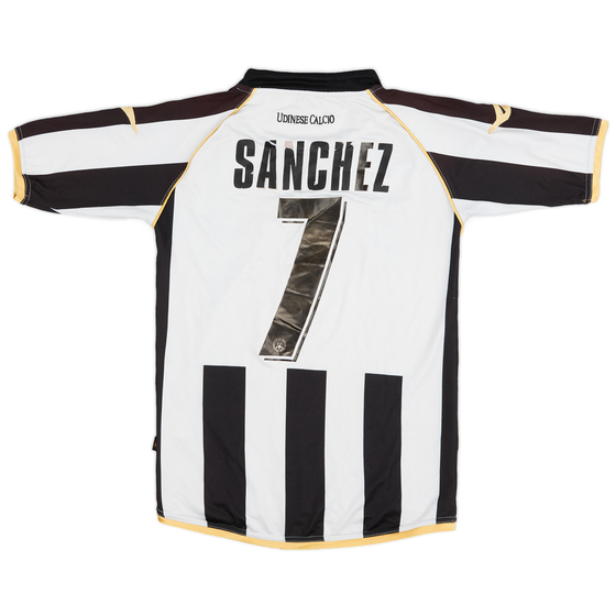 2010-11 Udinese Home Shirt Sanchez #7 - 5/10 - (L.Boys)