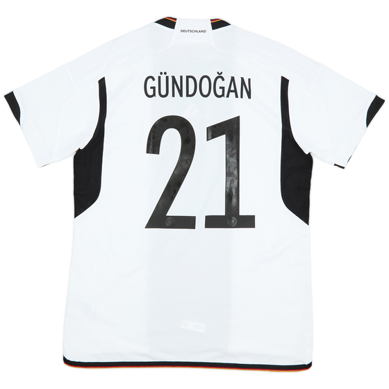 2022-23 Germany Home Shirt Gundogan #21 - 7/10 - (L)