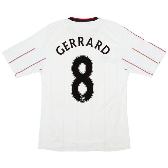 2010-11 Liverpool Away Shirt Gerrard #8 - 6/10 - (S)