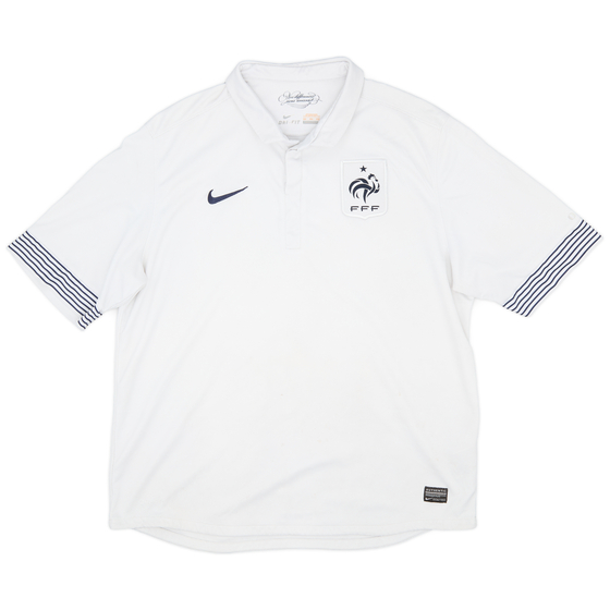 2012-13 France Away Shirt - 7/10 - (XXL)