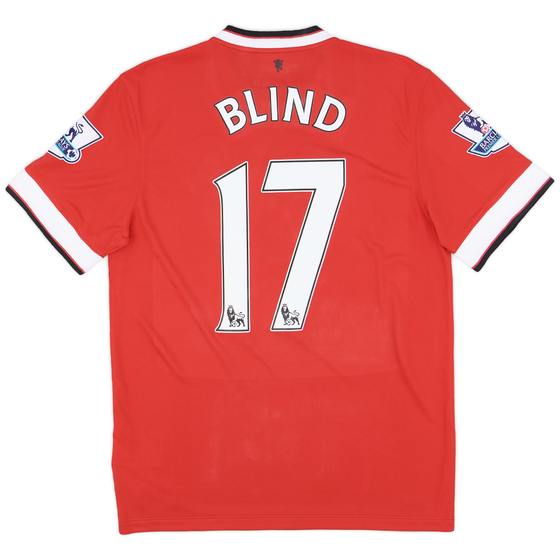 2014-15 Manchester United Home Shirt Blind #17 (M)