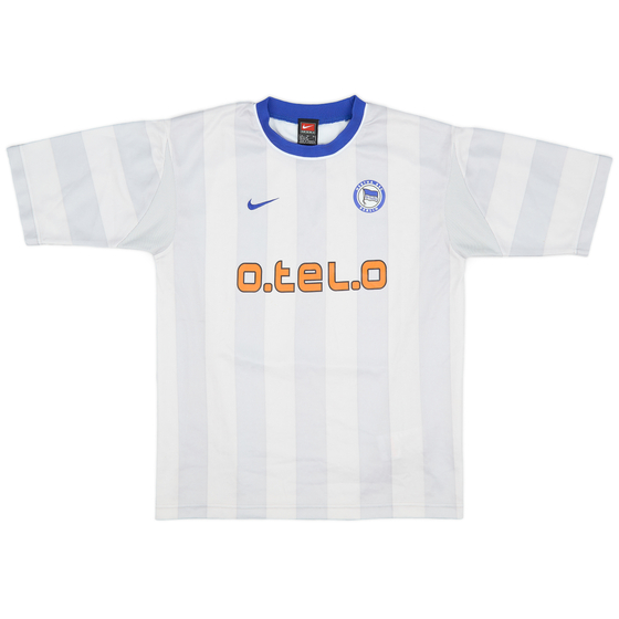 2000-01 Hertha Berlin Away Shirt - 9/10 - (XL.Boys)