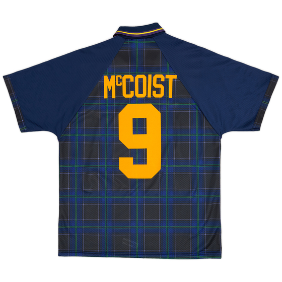 1994-96 Scotland Home Shirt McCoist #9 - 8/10 - (L)