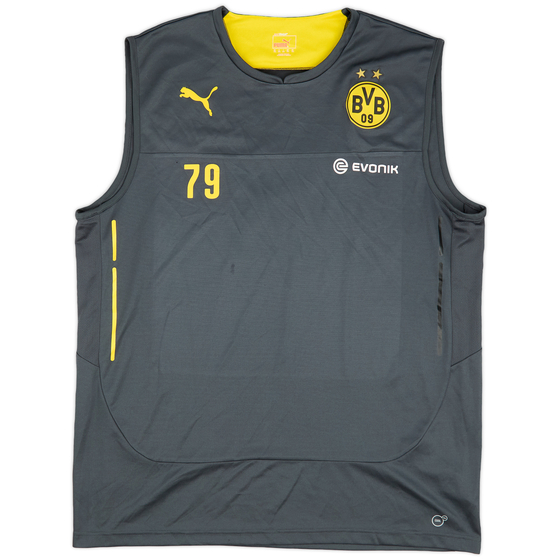 2015-16 Borussia Dortmund Player Issue Puma Training Vest #79 - 7/10 - (XXL)