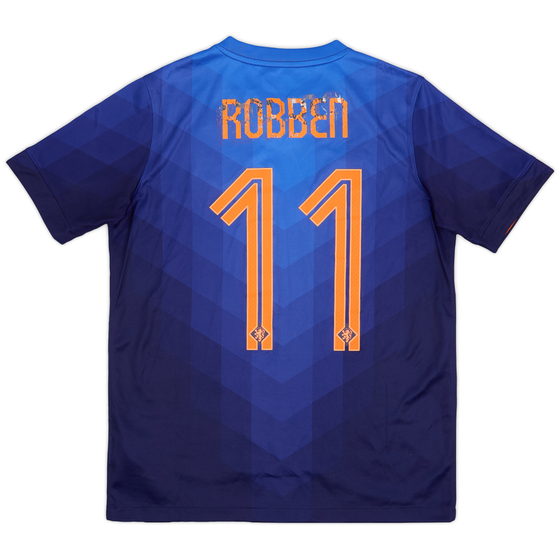 2014-15 Netherlands Away Shirt Robben #11 - 4/10 - (XL.Boys)