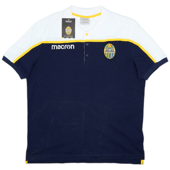 2018-19 Hellas Verona Macron Polo Shirt (L)