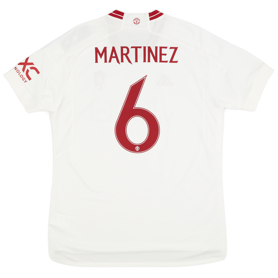 2023-24 Manchester United Third Shirt Martinez #6