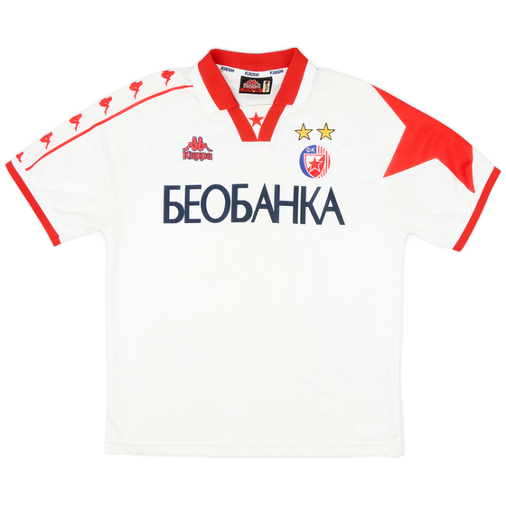 1996-98 Red Star Belgrade Away Shirt - 8/10 - (S)