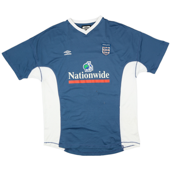 2000-01 England Umbro Training Shirt - 4/10 - (XL)