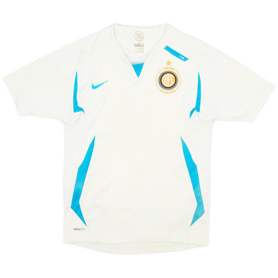 2007-08 Inter Milan Nike Anniversary Training Shirt - 4/10 - (M.Boys)