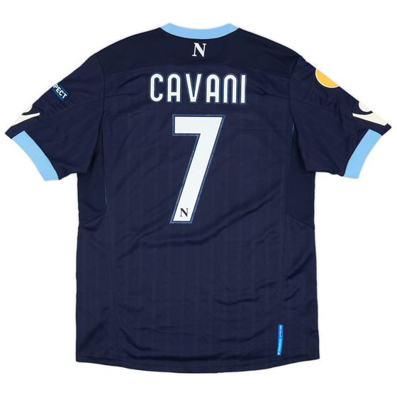 2010-11 Napoli Third Shirt Cavani #7 - 7/10 - (L)