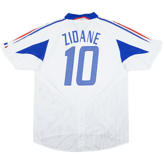 2004-06 France Away Shirt Zidane #10 - 9/10 - (XL)