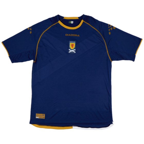 2007-08 Scotland Home Shirt - 8/10 - (XL)