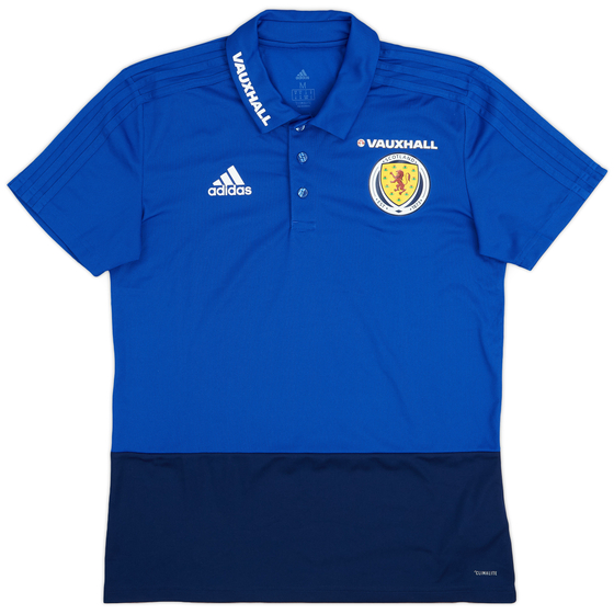 2017-19 Scotland adidas Polo Shirt - 8/10 - (M)